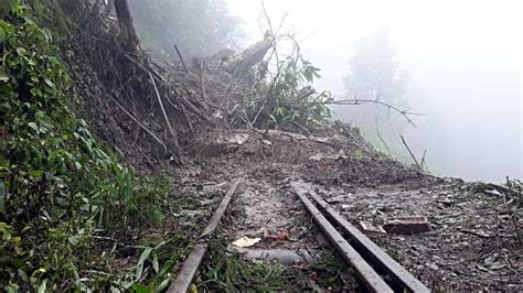 Incessant rainfall triggers landslides in Darjeeling, .